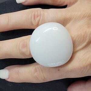 SOAP WHITE FUNKY BOLD STATEMENT RING